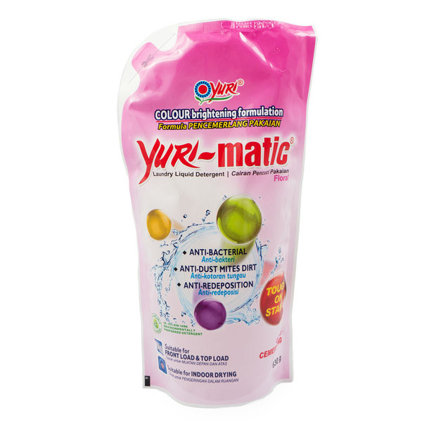 YURI MATIC FLORAL POUCH 630G X 12