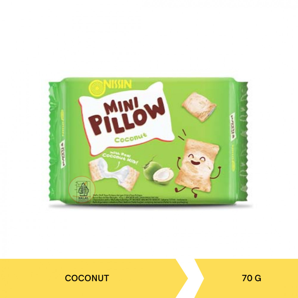 NISSIN MINI PILLOW COCONUT 70GX30