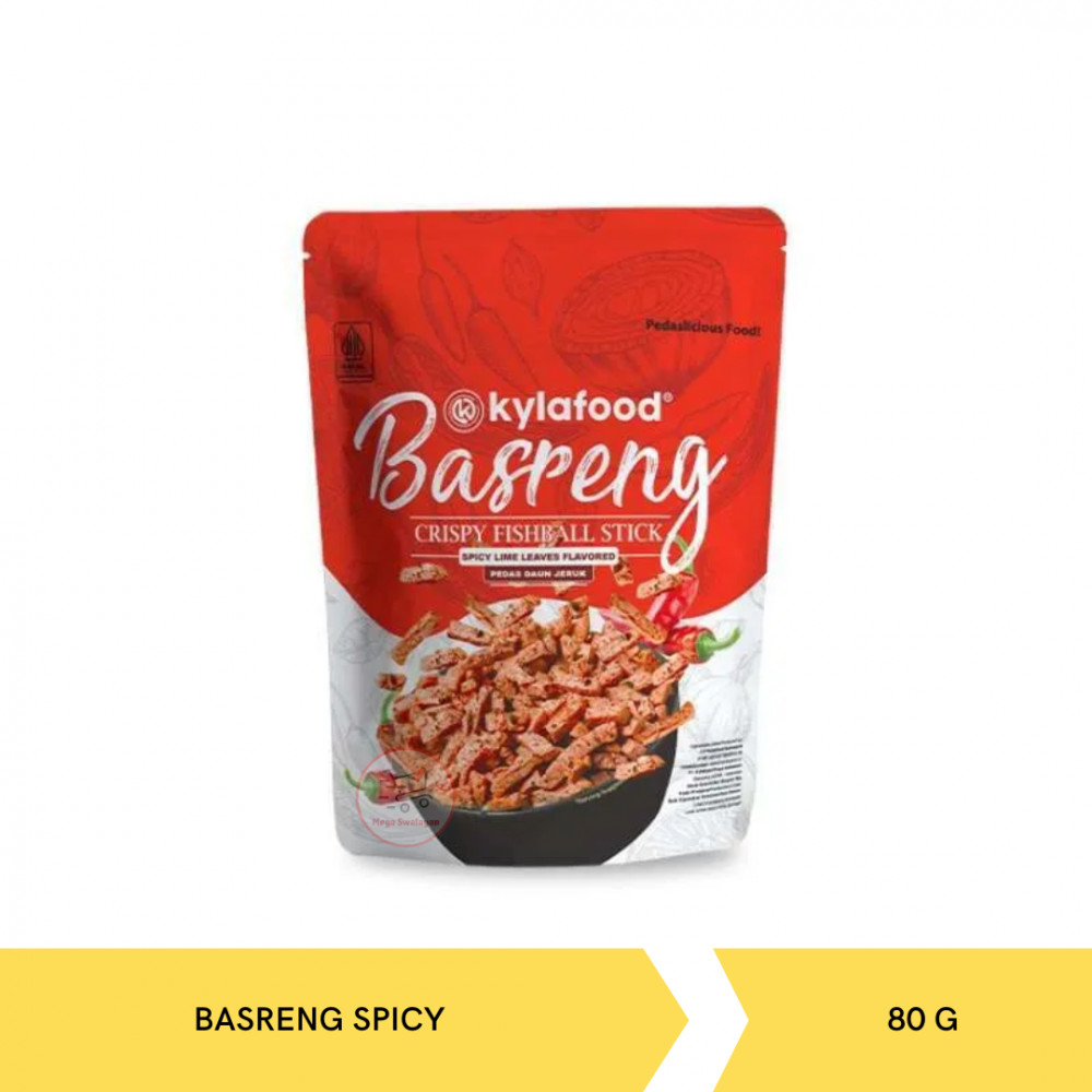 KYLAFOOD BASRENG STICK SPICY 80G X 24