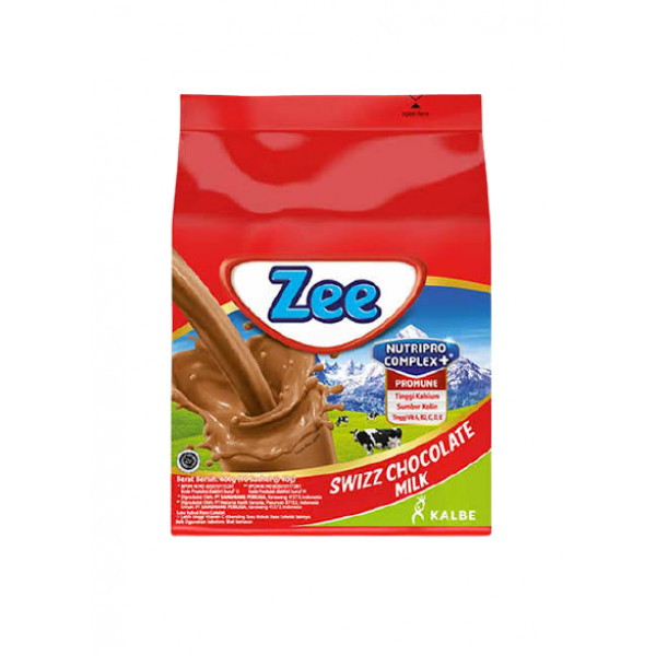 ZEE SWIZZ CHOCO MILK BAG 38G/10`S X 16