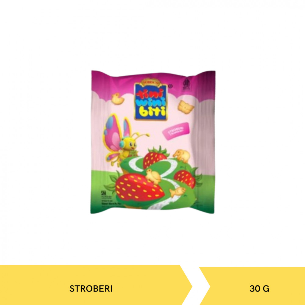 TINI WINI BITI STROBERI 30G X 10