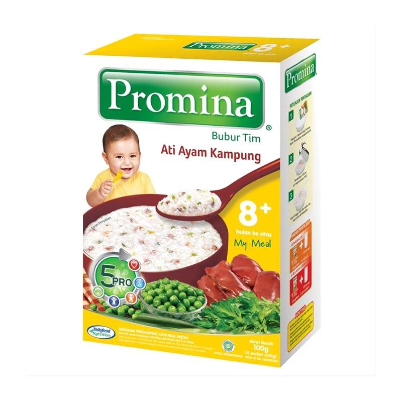 PROMINA BUBUR TIM 8+ ATI AYAM KP 100G X 24