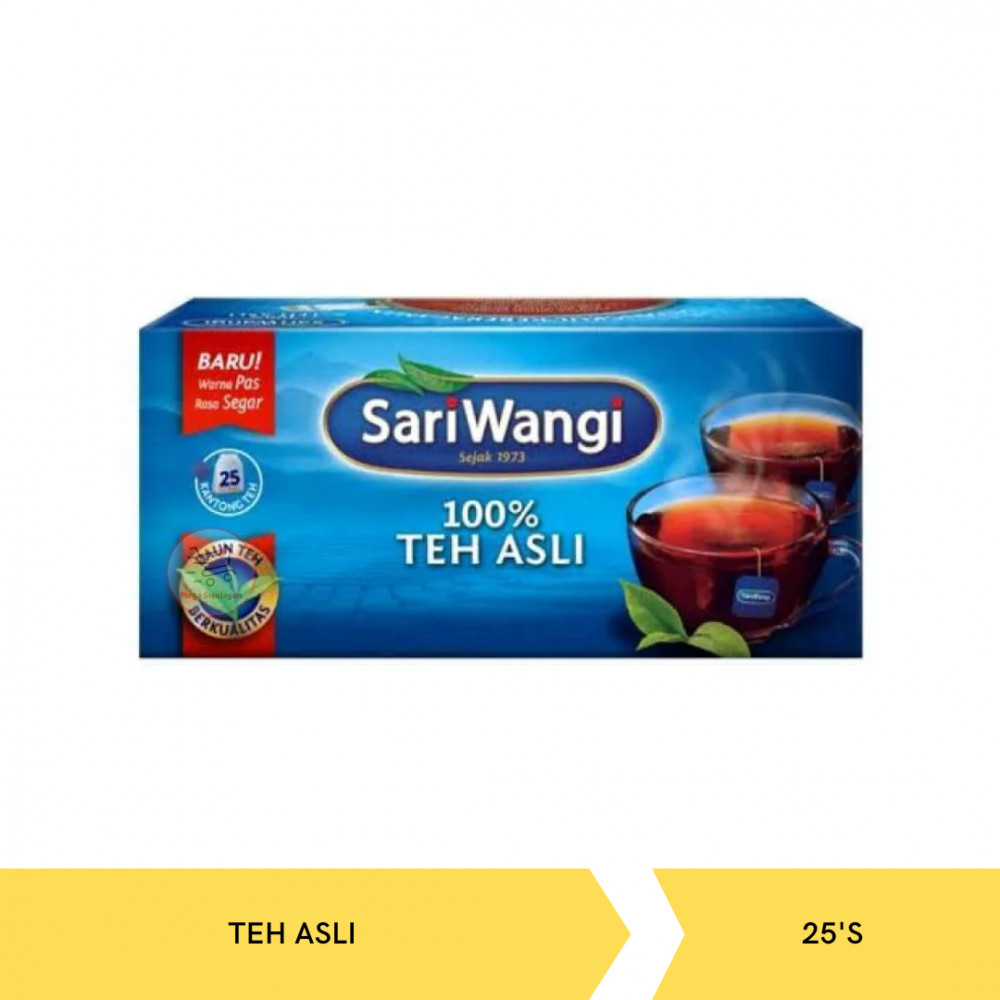 SARIWANGI TEA BAG BLUE 25`S KTK X 48