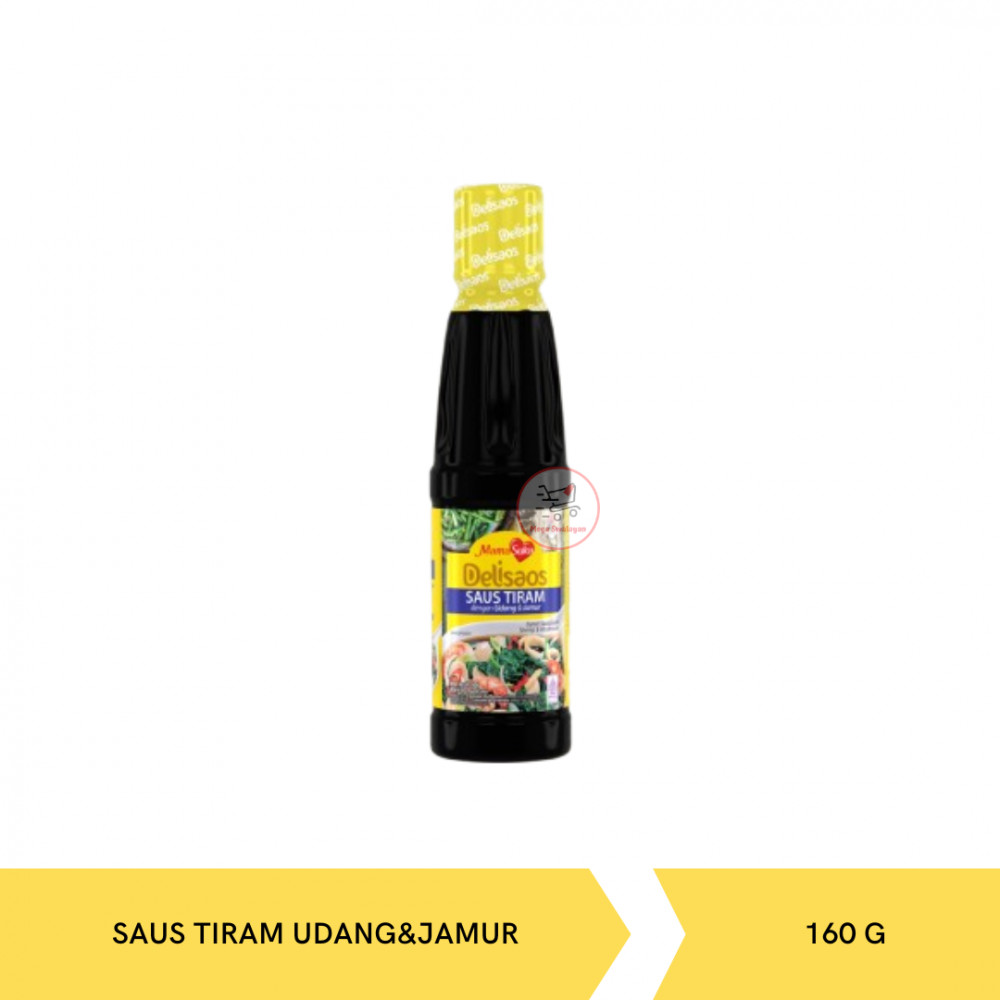 DELISAOS SAUS TIRAM UDANG&JAMUR 160G X 24