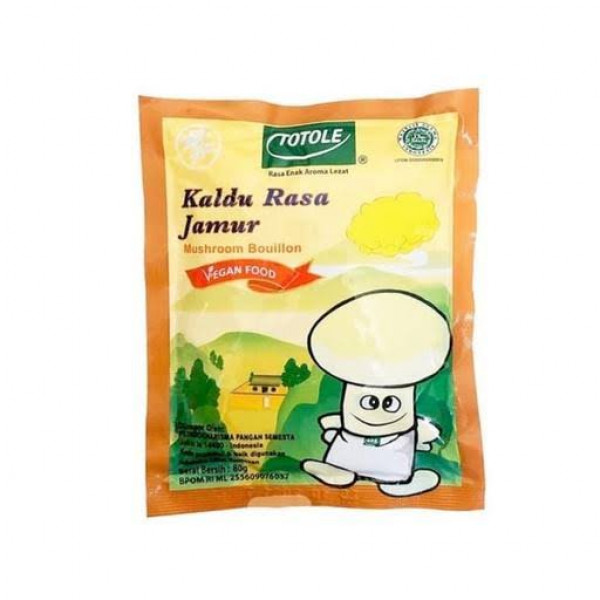 TOTOLE KALDU RASA JAMUR 80G VEGE X 100