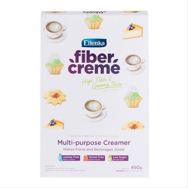 ELLENKA FIBER CREME KTK 450G  X 24