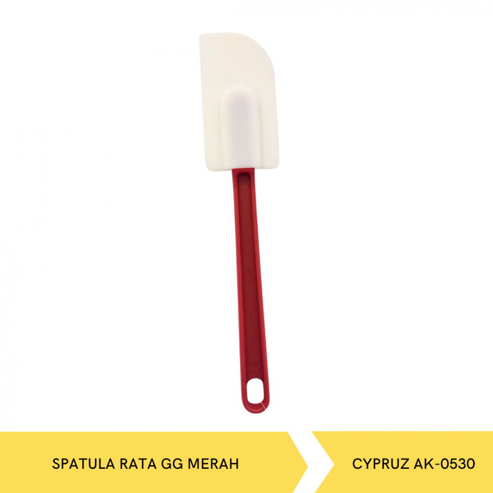 CYPRUZ AK-0530 SPATULA RATA GG MERAH