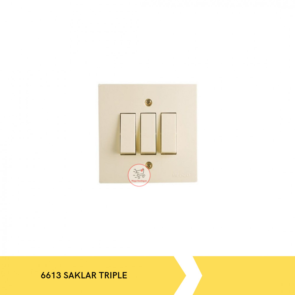 BROCO 6613 SAKLAR TRIPLE