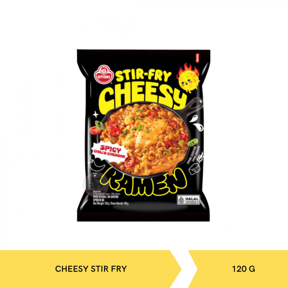 OTOKI RAMEN CHEESY STIR FRY 120GX20