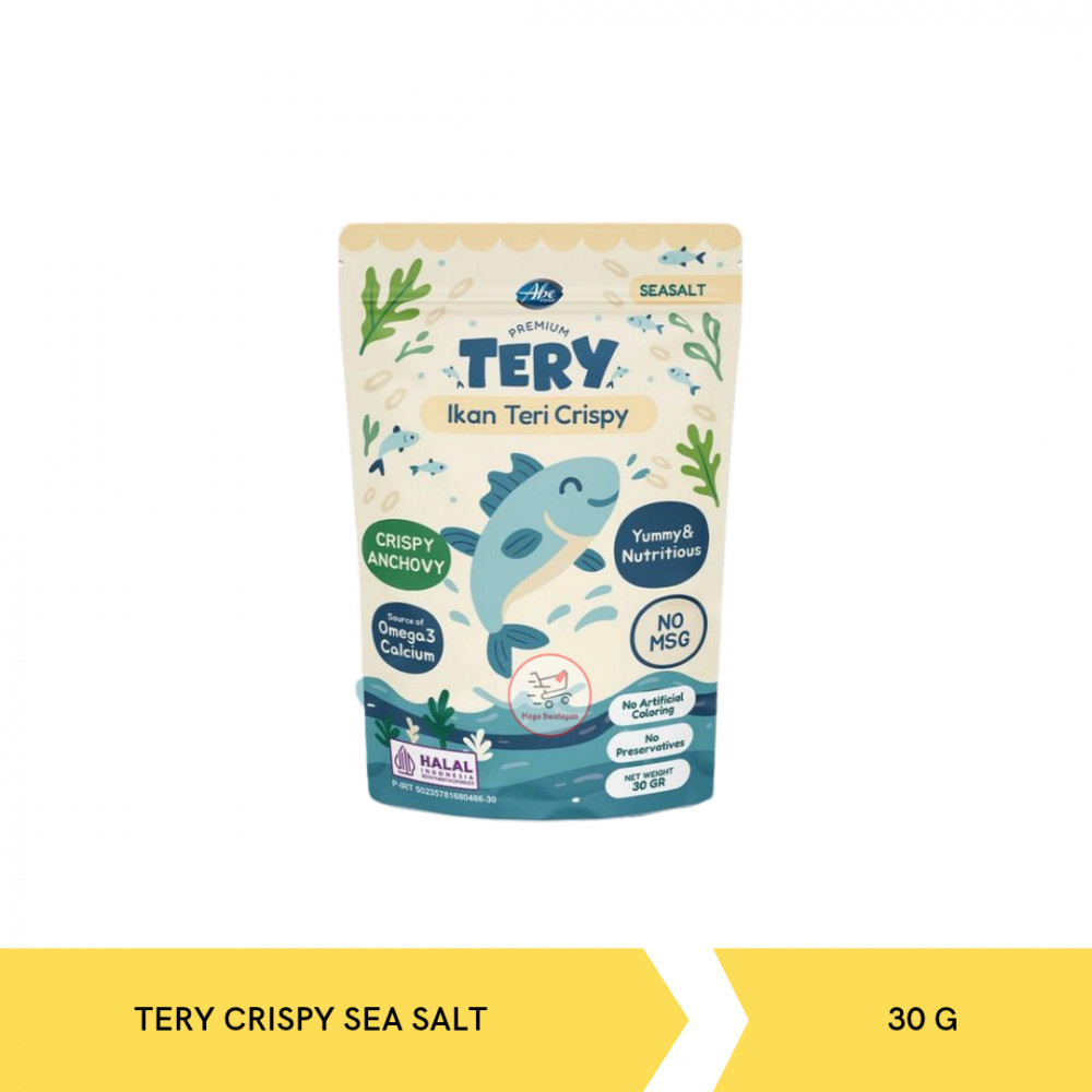 ABE FOOD TERY CRISPY SEA SALT 30G X 24