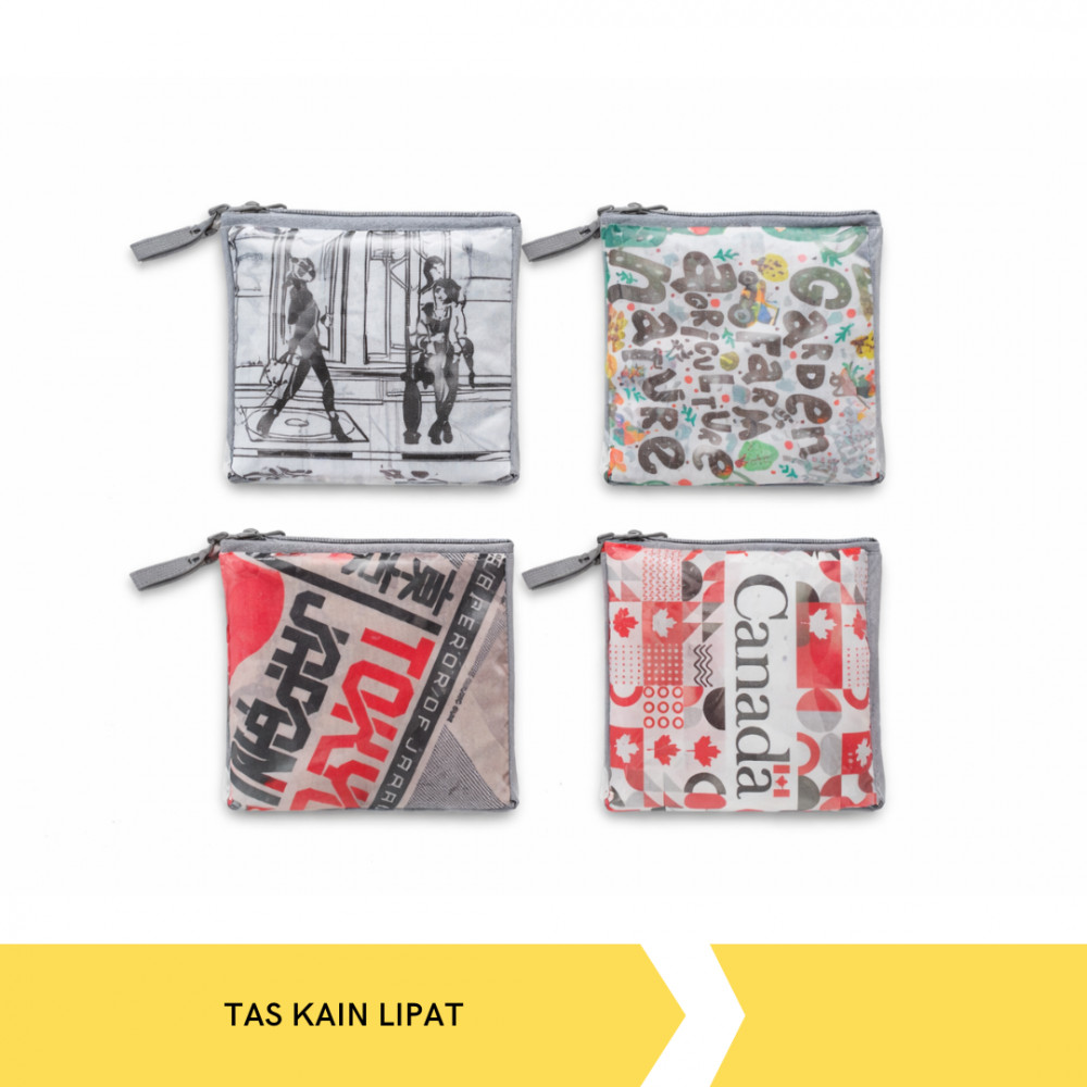 TAS BELANJA KAIN LIPAT MOTIF