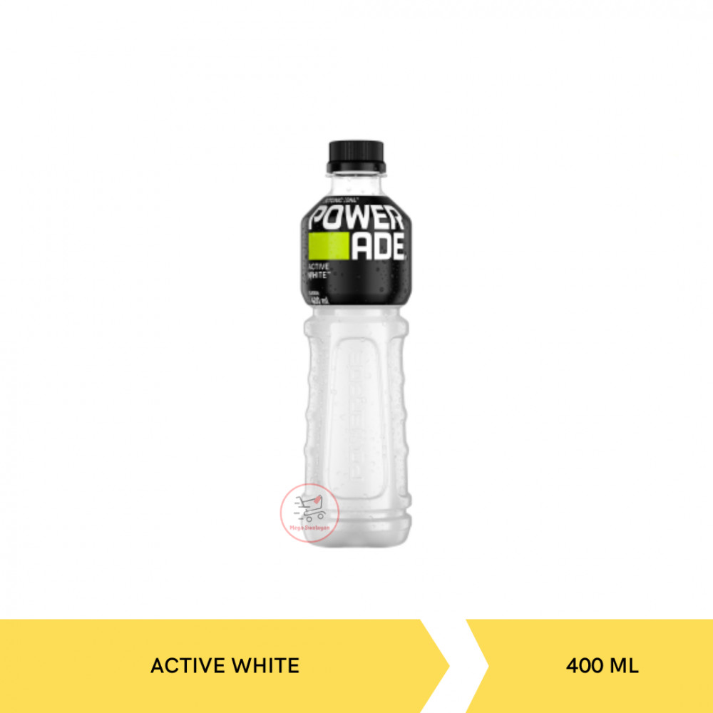 POWERADE ACTIVE WHITE BTL 400ML X 12