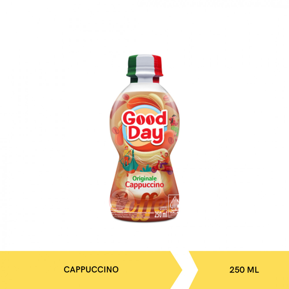 GOOD DAY COFFEE DRINK CAPPUCCINO 250ML X 24