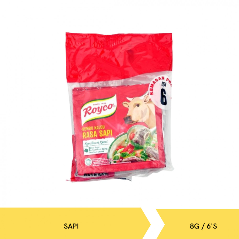 ROYCO FDS BEEF MULTIPACK 6 X 8 GR