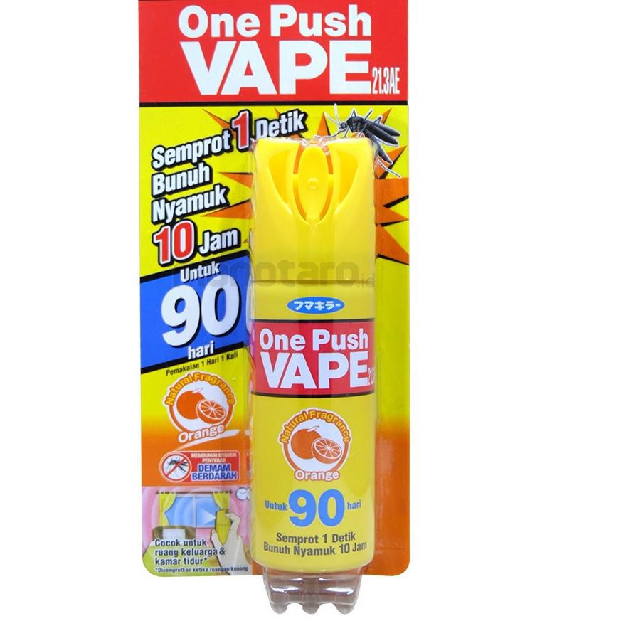 VAPE ONE PUSH 90DAYS ORANGE 22ML X 12