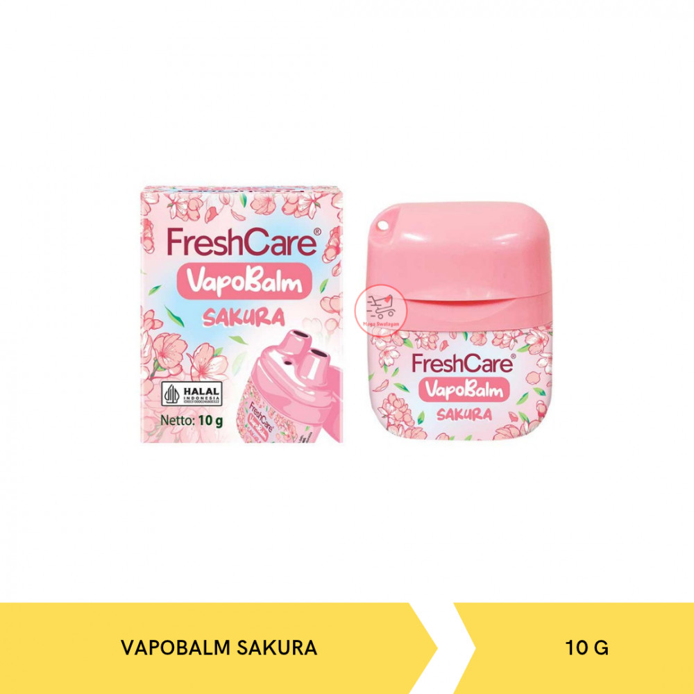 FRESHCARE VAPOBALM SAKURA 10G X 12