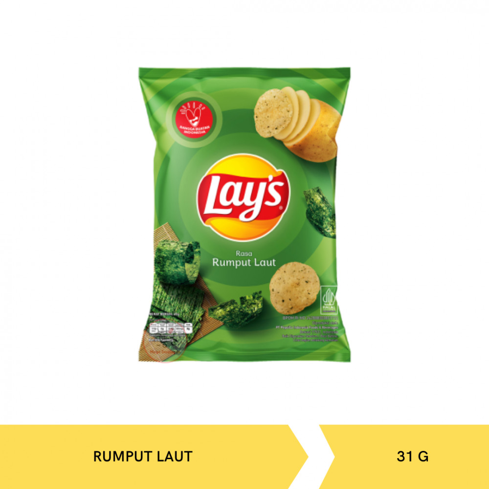 LAYS RUMPUT LAUT 31G X 30