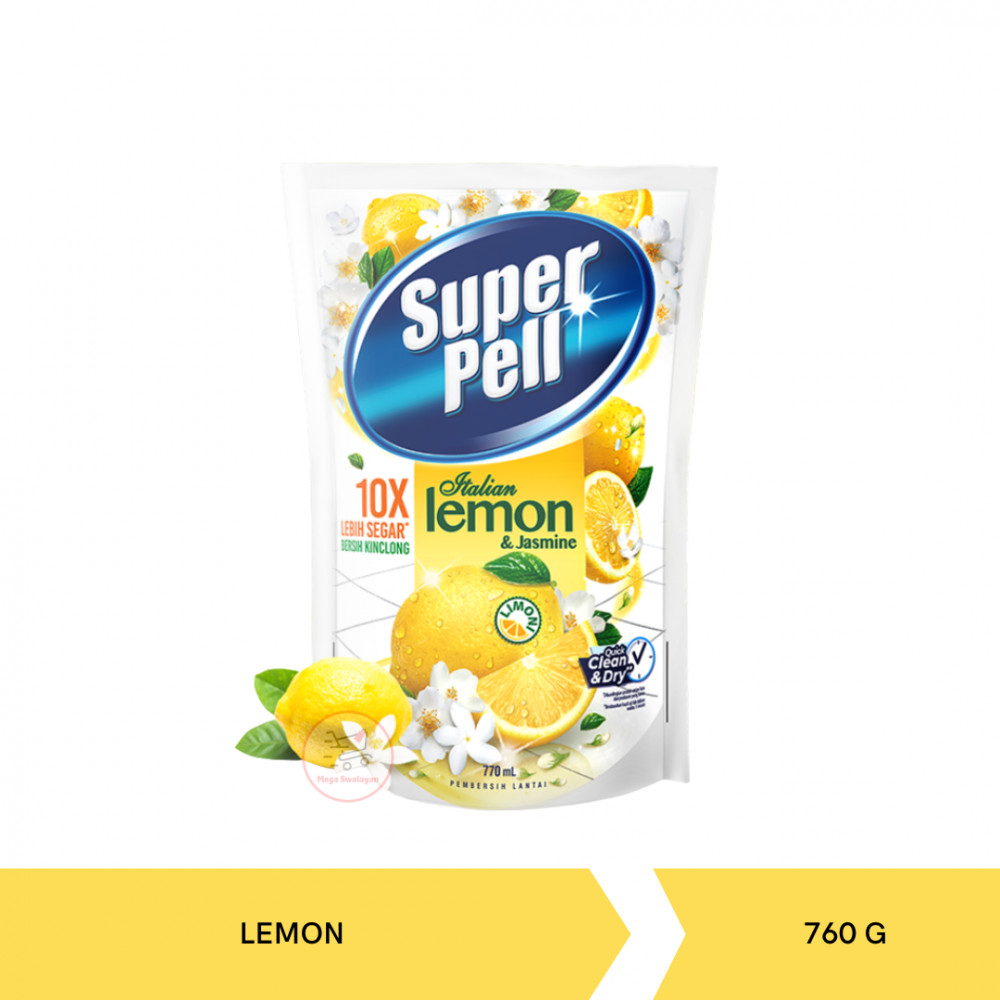 SUPERPELL ITALIAN LEMON JASMINE 760G X 12