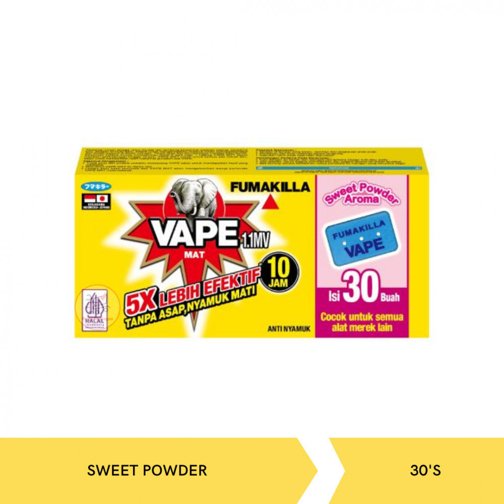 VAPE MAT SWEET POWDER AROMA 30`S