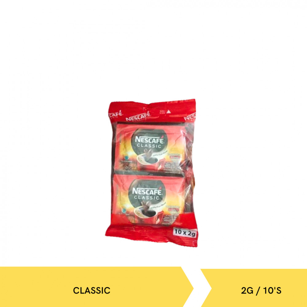 NESCAFE CLASSIC PACK 2G/10`S X 60
