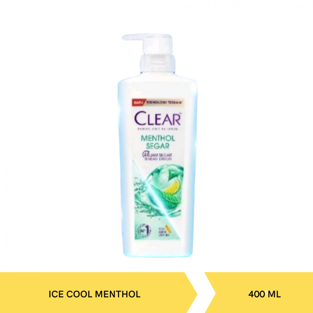 CLEAR SHP ICE MENTHOL SEGAR PUMP 400ML X 12