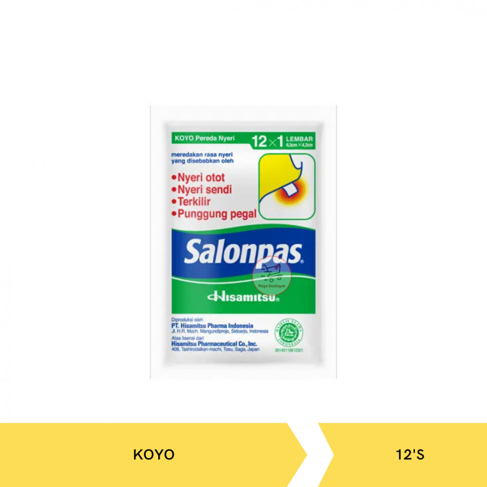 SALONPAS KOYO/12`S X 10