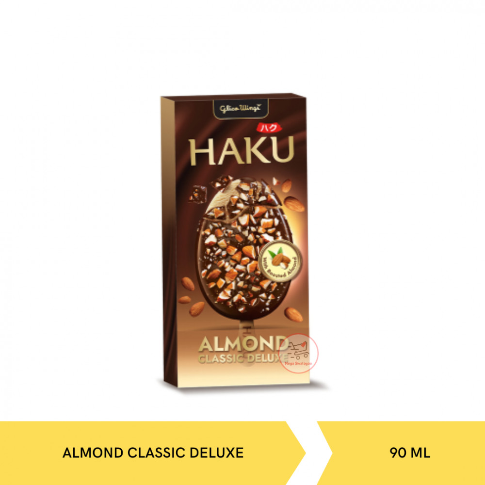 GLICO HAKU  ALMOND CLASSIC DELUXE STICK 90MLX24