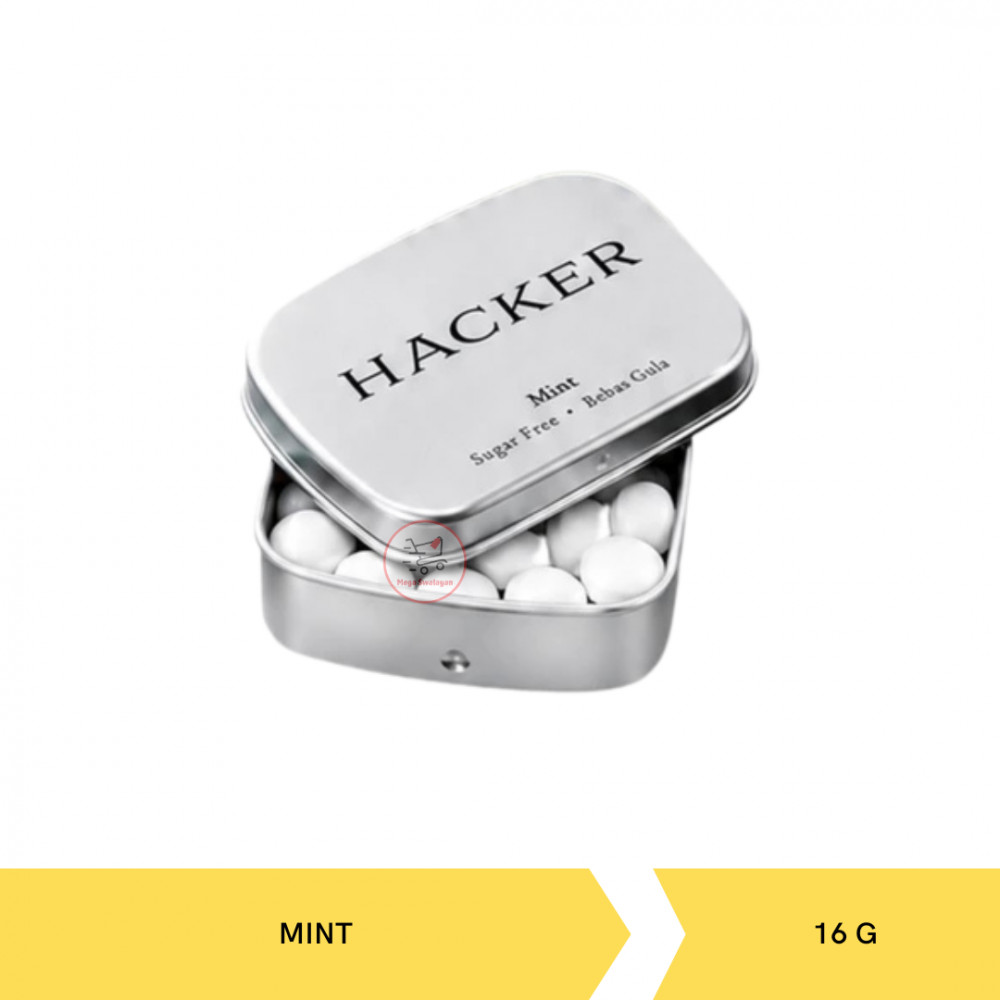 HACKER CANDY SF MINT TIN 16G X 12