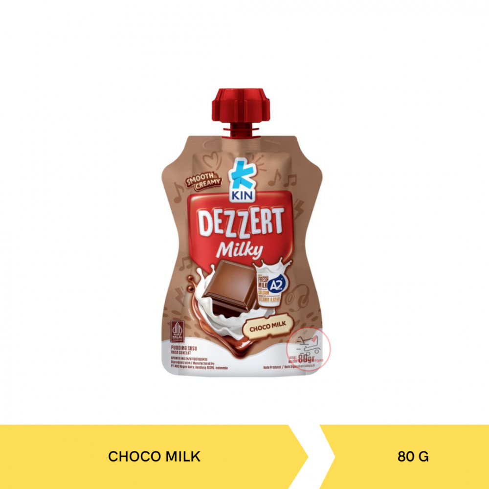 KIN DEZZERT MILKY CHOCO MILK 80G X24