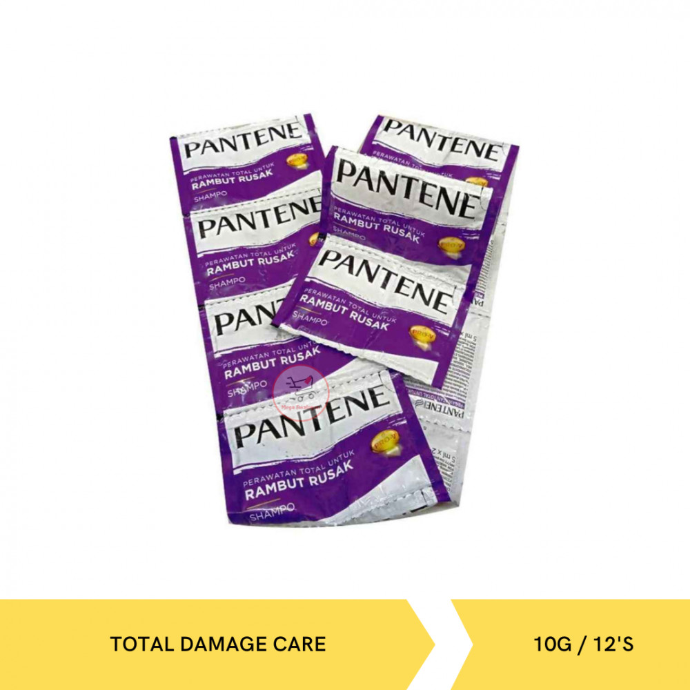 PANTENE SHP TOTAL DAMAGE CARE BANDED 10G/12`S