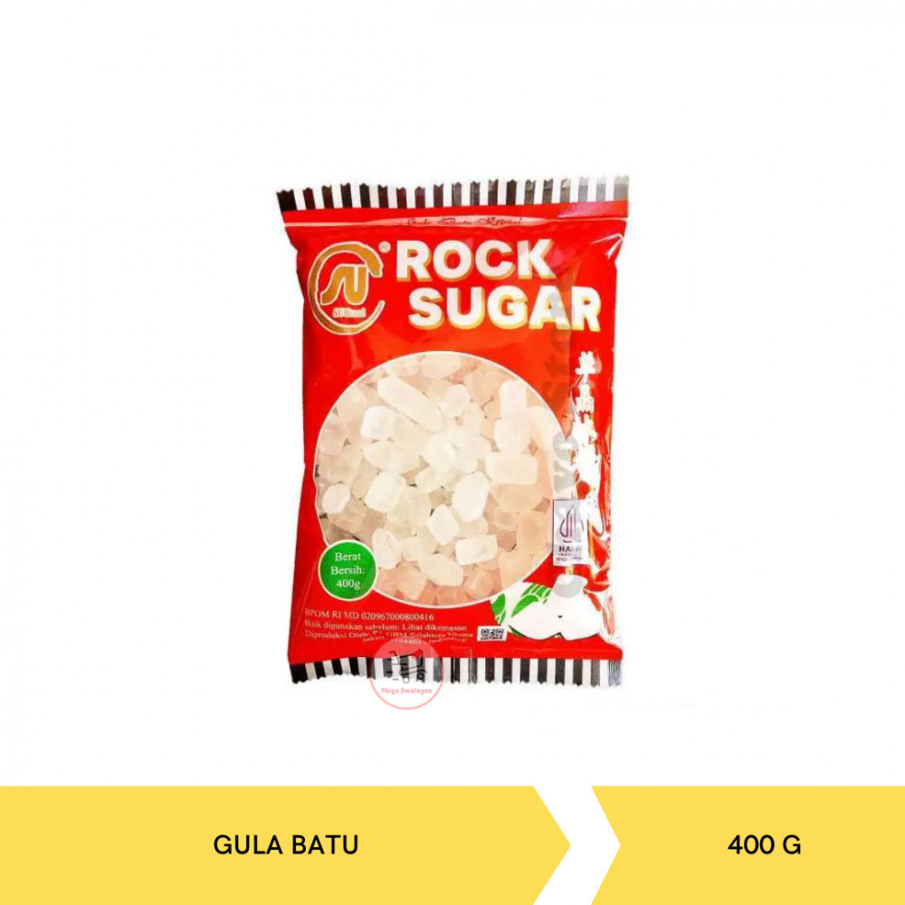 SU BRAND ROCK SUGAR GULA BATU 400G X 50