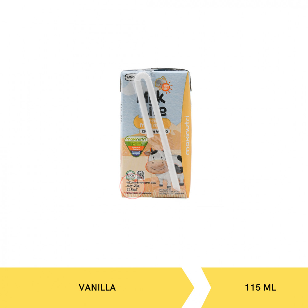 MILK LIFE UHT VANILLA 115ML X 40