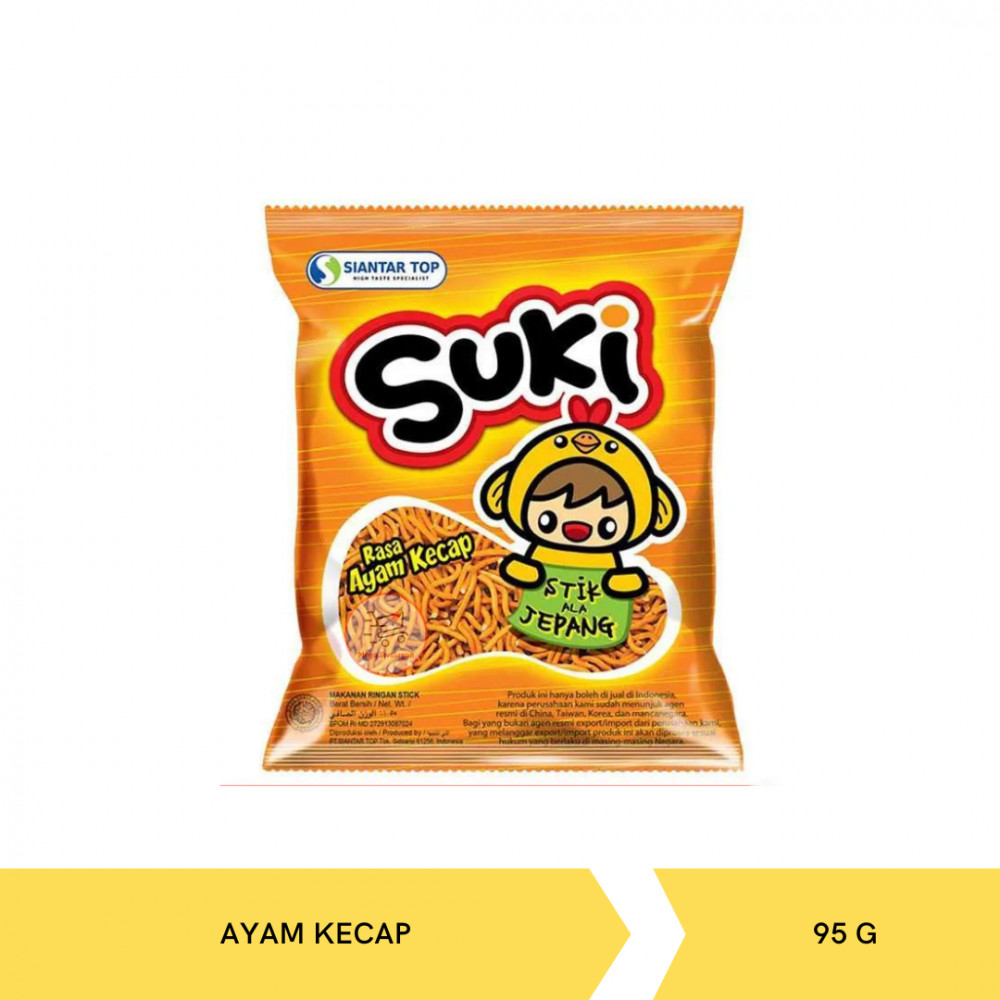 SUKI STIK ALA JEPANG AYAM KECAP 95G X 20