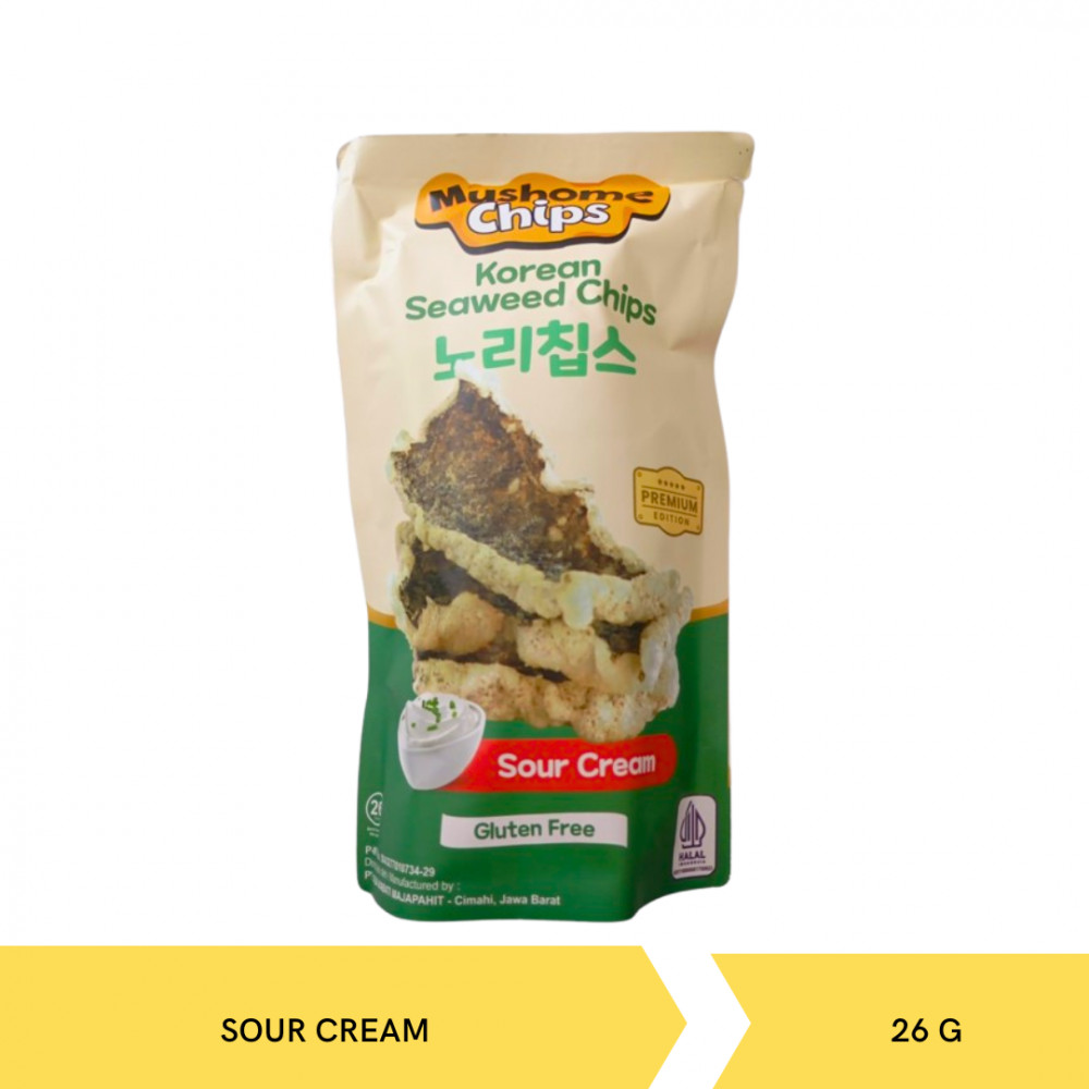 MUSHOME CHIPS KOREAN SEAWEED SOUR CREAM 26G