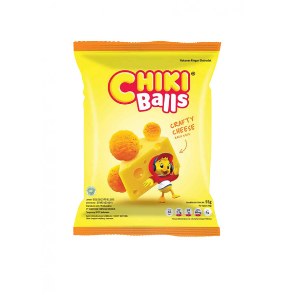 CHIKI BALLS CRAFY CHEESE 55G X 30