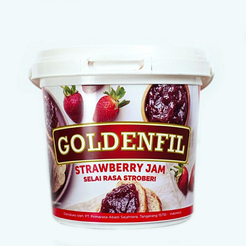 GOLDENFIL STRAW JAM 1KG X 12