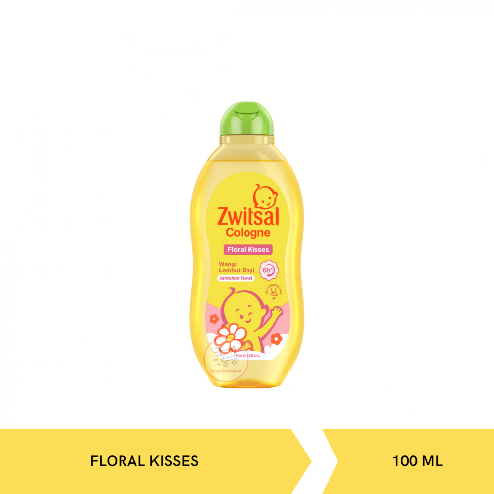 ZWITSAL BABY COL FLORAL KISSES 100ML