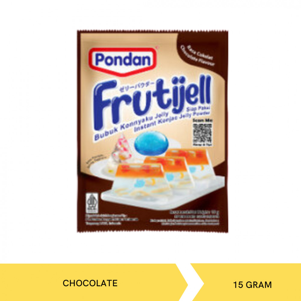 PONDAN FRUTIJELL CHOCO 15GX12X6KTK