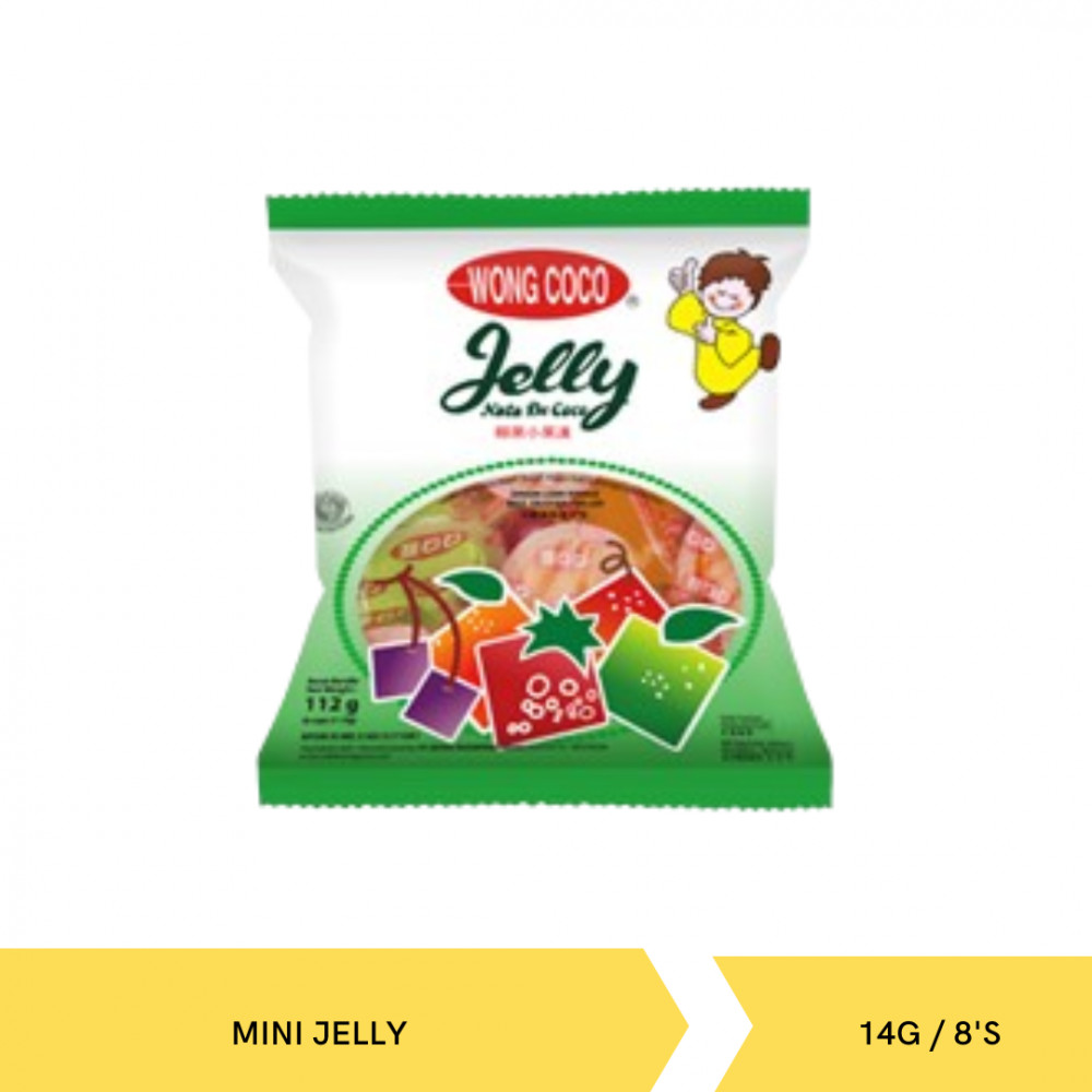 WONGCOCO MINI JELLY PACK 14G/8`S X 48