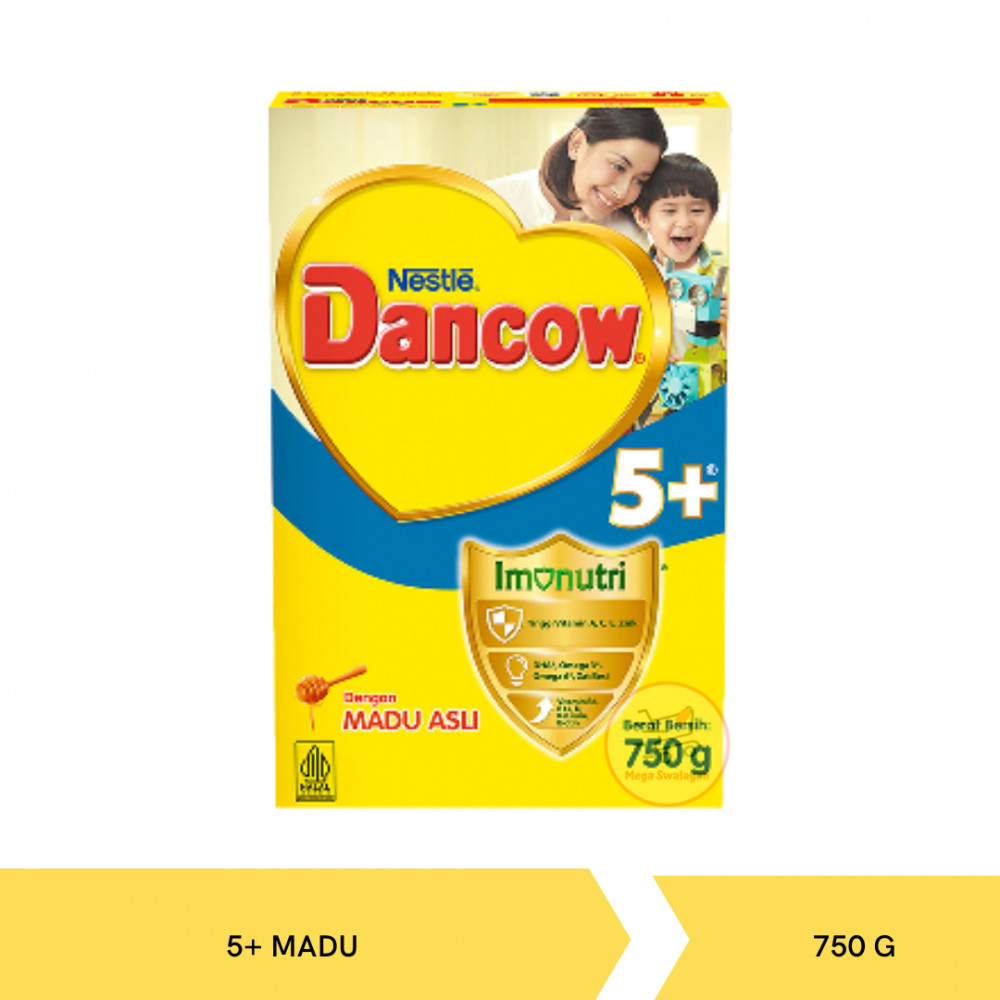 DANCOW KINDER 5+ MADU 750G X 12
