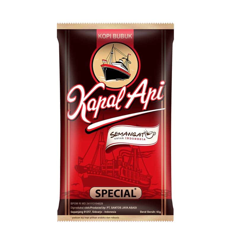 KAPAL API KOPI BUBUK 60G X 50