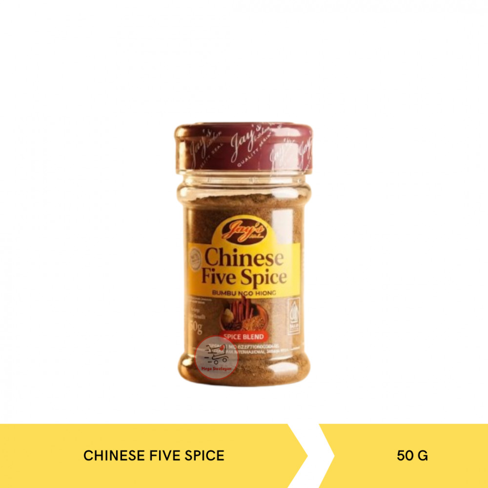 JAYS CHINESE FIVE SPICE 50G X 10