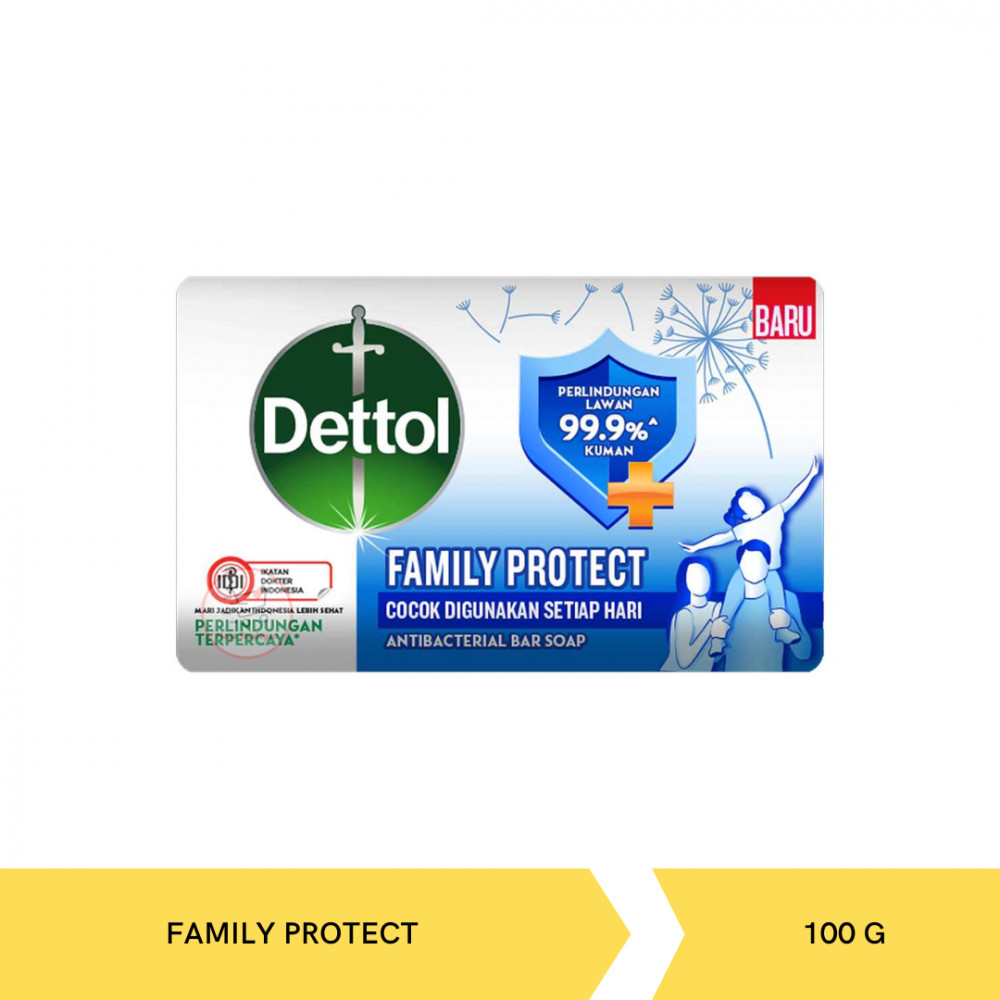 DETTOL SOAP FAMILY PROTECT 100GX144