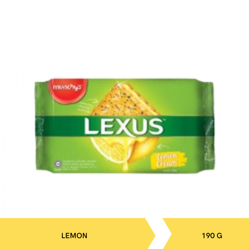 LEXUS SANDWICH LEMON 190G X 12