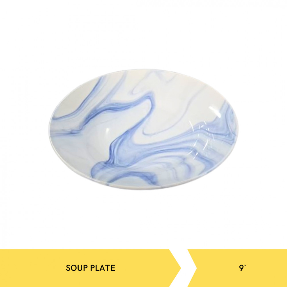 NAKAMI NK-SP09-BLGZ SOUP PLATE 9`