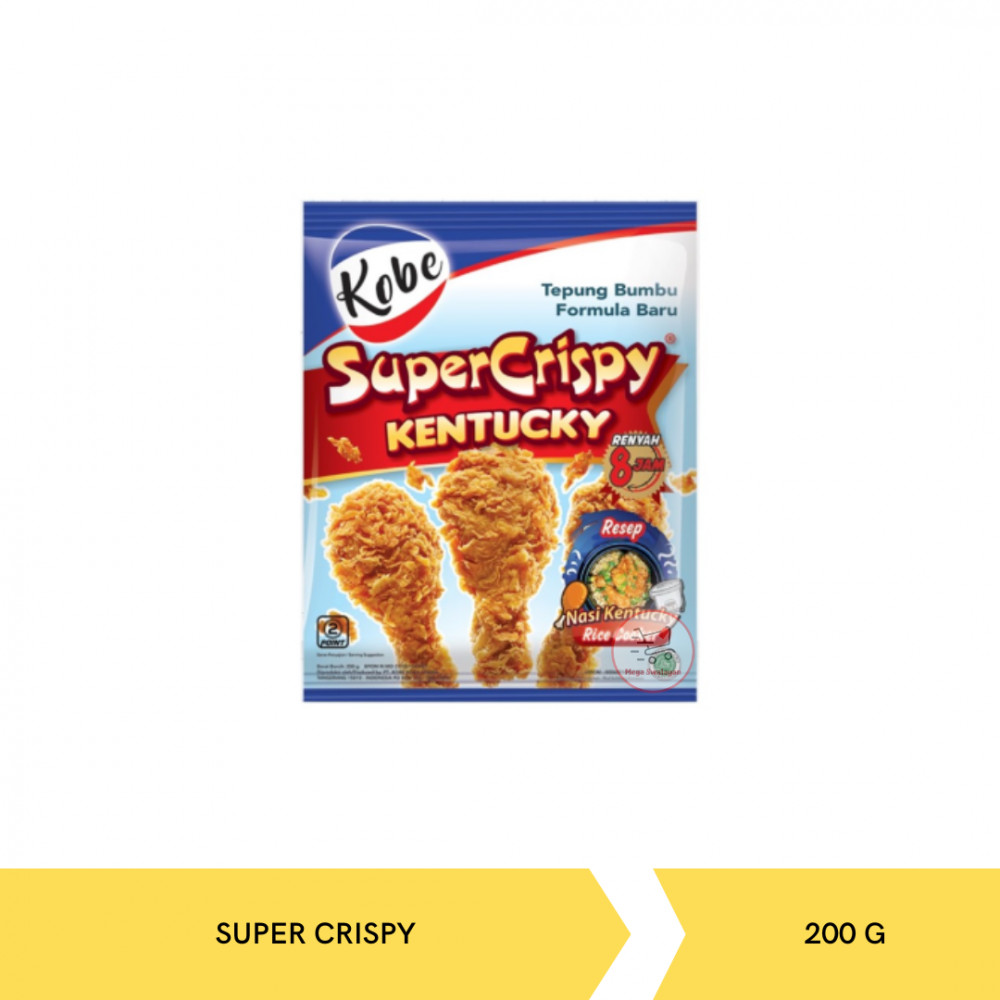 KOBE TEPUNG SUPER CRISPY 200G X 24