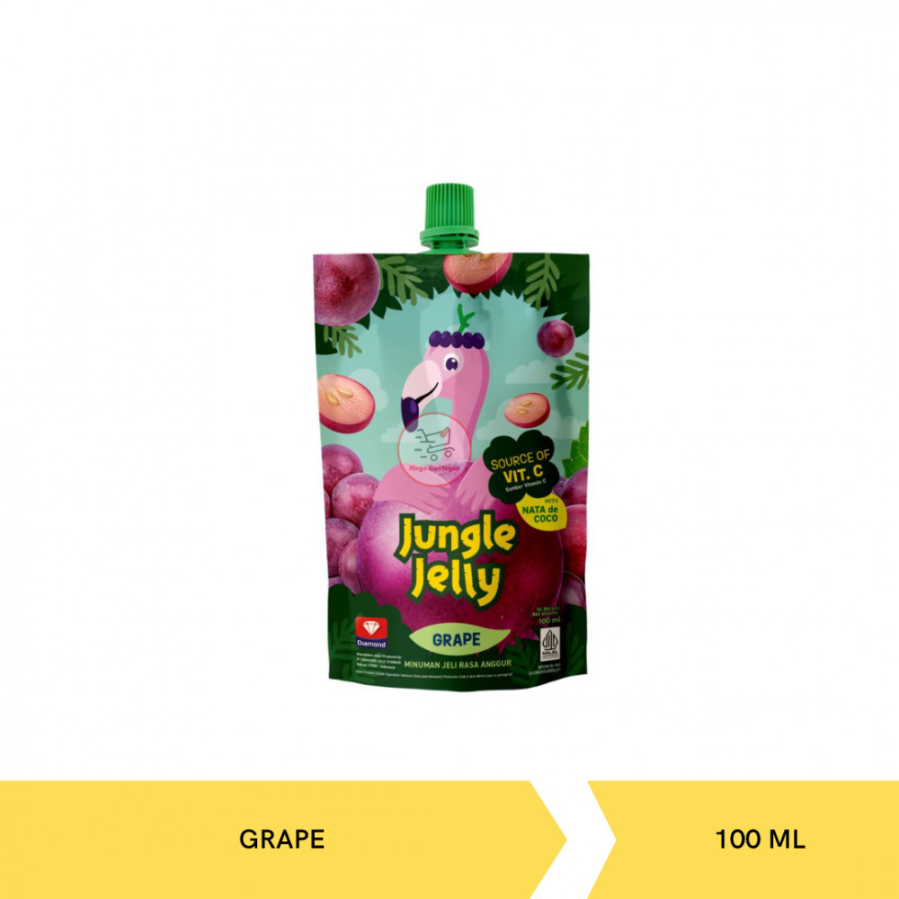 JUNGLE JELLY GRAPE 100MLX12