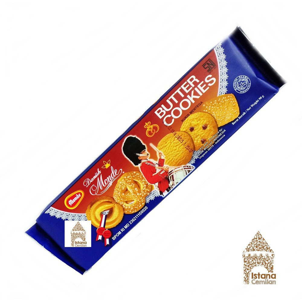 MONDE BUTTER COOKIES 90G X 24