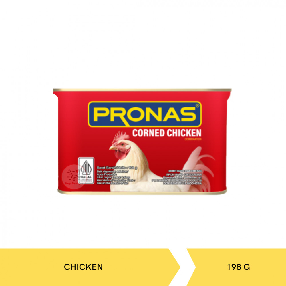 PRONAS CORNED CHICKEN 198G X 48
