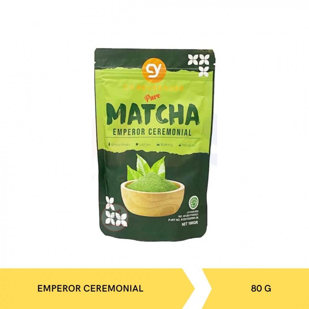 CY PURE MATCHA EMPEROR RESERVED POWDER 80G X 24